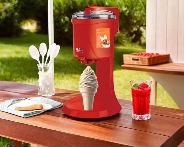 The Mr Swirly All-in-One Ice Cream, Sorbet & Frozen Dessert Maker - less than £50 if you're quick!