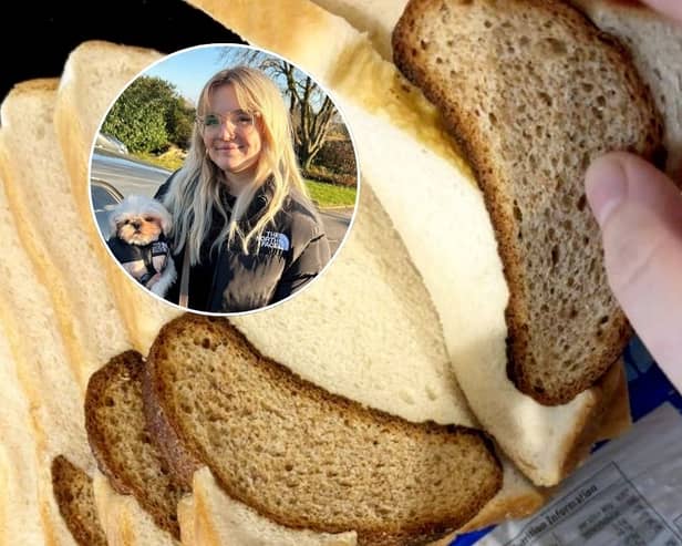 Charlotte Hobbs found brown bread in a white loaf