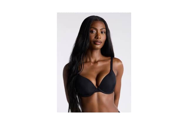 Padded Microfibre Plunge T-Shirt Bra