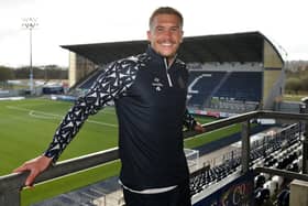 Tom Lang is loving life at the Bairns