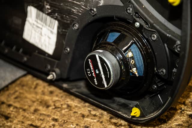 A premium speaker upgrade was one of the most expensive purchases
