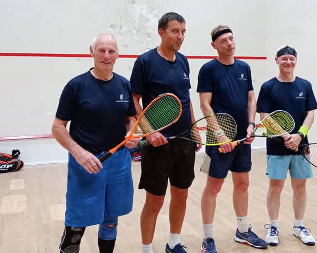 The Mariner Centre squash team