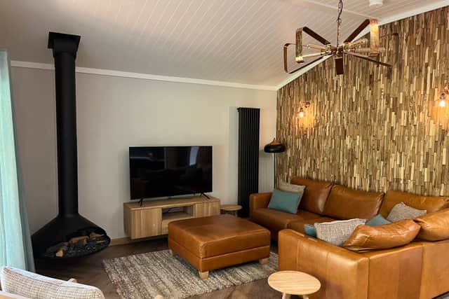 Kingfisher living room space