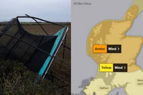 The Met Office shares advice on how to stay safe in a storm, as amber and yellow wind warnings are in place.
