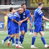 Ryan Stevenson scored twice against the Shire last Friday night