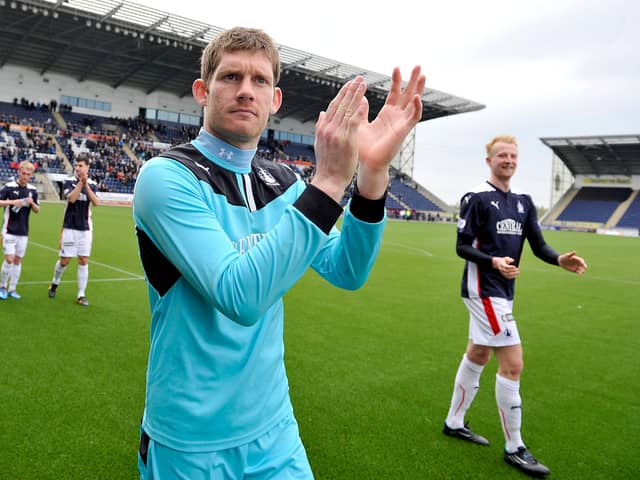 Former Falkirk goalkeeper Michael McGovern