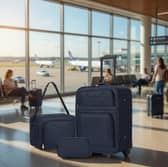 The Shavont luggage set includes a cabin suitcase and matching travel duffel bag, making it an ideal choice for travellers who want options.