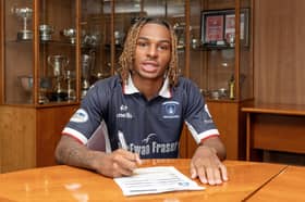 Conor McLeod has joined Falkirk on loan