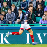 Falkirk boss John McGlynn hails forward after brilliant brace earns Easter Road win against Hibs