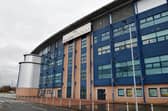 A general view of the Falkirk Stadium