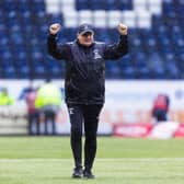 A delighted Falkirk boss John McGlynn after the 3-0 win over Kilmarnock