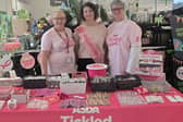 L-R Community and Customer Champion Hazel Culbert with volunteers Susan McKay and Anne Marie Syme.