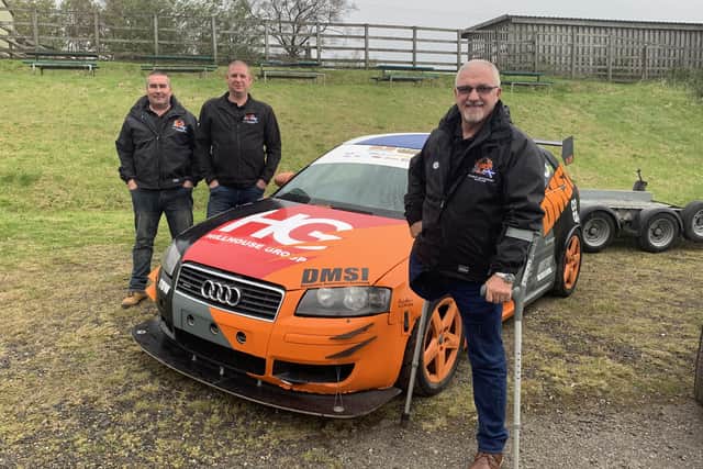 Colin Duthie lost his leg in a road traffic accident 35 years ago but it hasn't stopped him helping others, with a little help from volunteers and an adapted Audi Quattro A3.