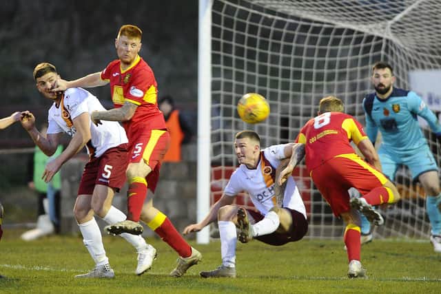 Albion Rovers v Stenhousemuir. Pictures: Alan Murray
