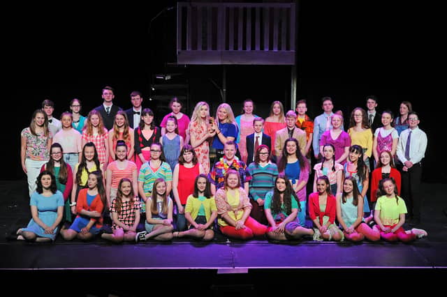 Falkirk Youth Theatre production of Legally Blonde at Falkirk Town Hall. Picture by Michael Gillen.