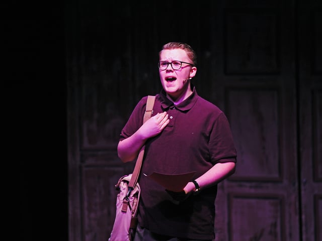 Falkirk Youth Theatre production of Legally Blonde at Falkirk Town Hall. Picture by Michael Gillen.