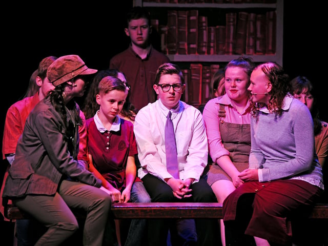 Falkirk Youth Theatre production of Legally Blonde at Falkirk Town Hall. Picture by Michael Gillen.