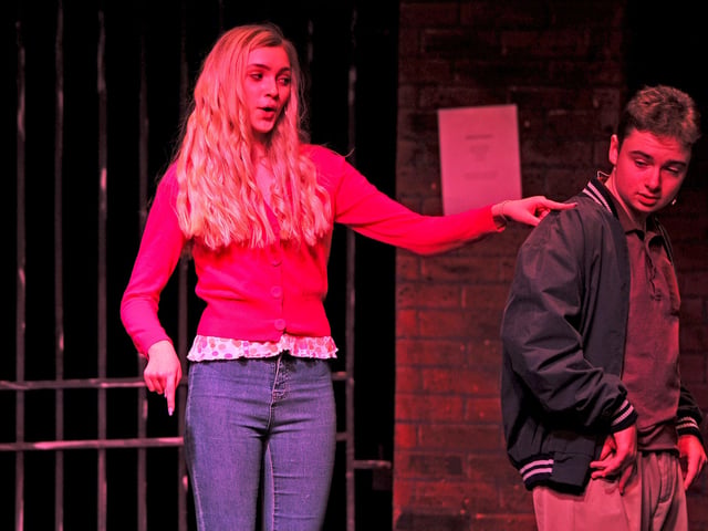 Falkirk Youth Theatre production of Legally Blonde at Falkirk Town Hall. Picture by Michael Gillen.