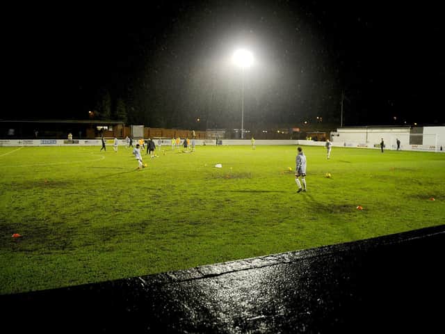 A day later the game will be played under the lights at Prestonfield. Picture: Michael Gillen.