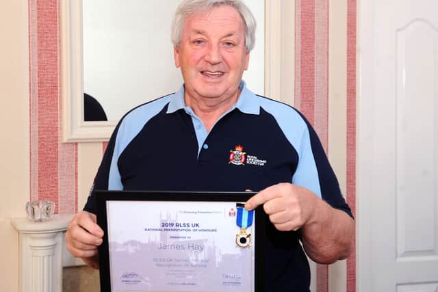 Live saving instructor James Hay has been passing on his skills and experience for 40 years