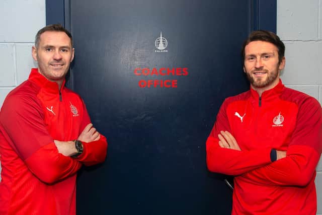 David McCracken and Lee Miller return to Falkirk. Picture: Falkirk FC