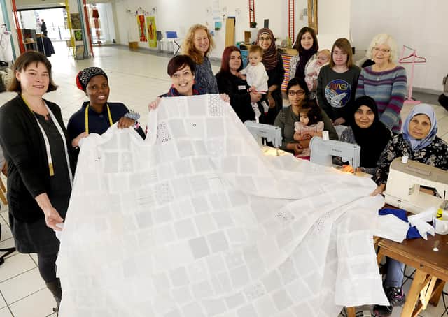 Members of the Al Masaar group in Falkirk