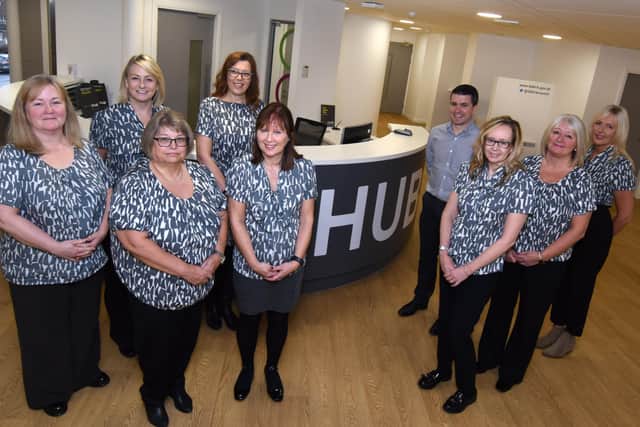Falkirk Council staff - East, West and Central HUB teams