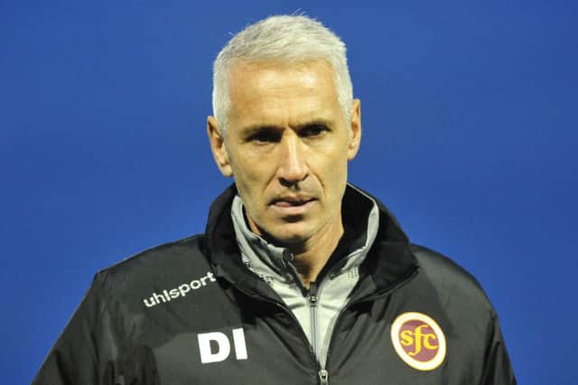 Warriors boss Davie Irons. Picture: Alan Murray.