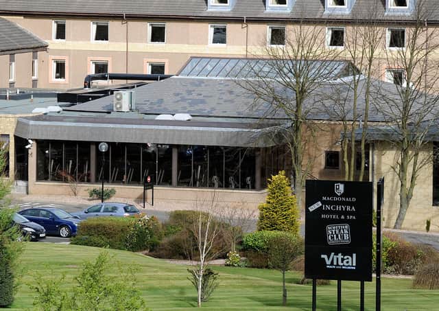 Dozens of guests had to be evacuated from the hotel late at night at the height of the party season.