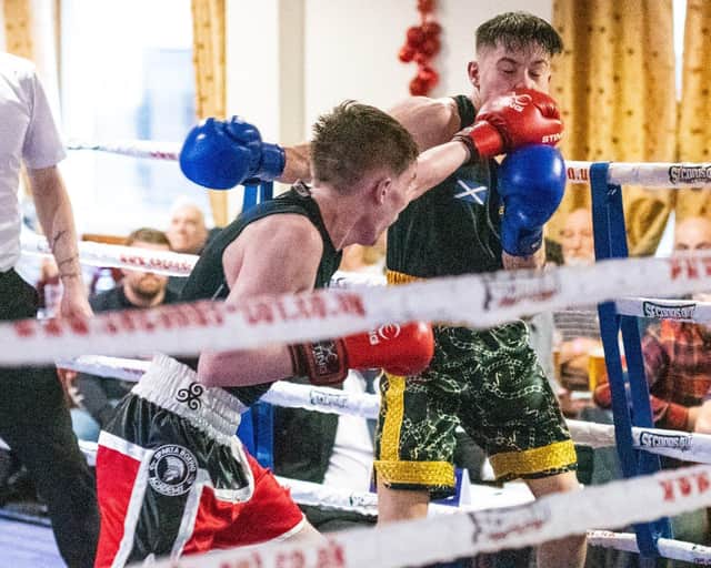 Kaiden McGuire in action. Picture: EINDP.CO.UK