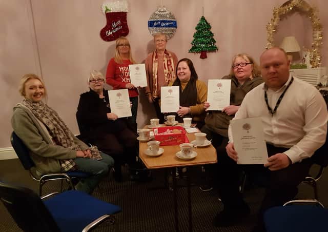 Volunteers from the Spirit of Life Spiritualist Centre in Falkirk