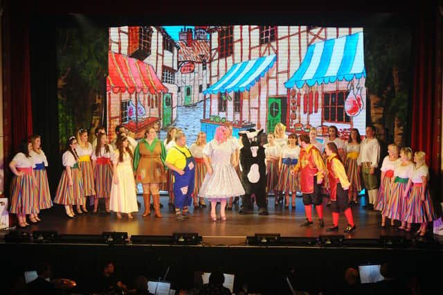 Larbert Amateur Operatic Society's Jack and the Beanstalk. Pic: Michael Gillen.