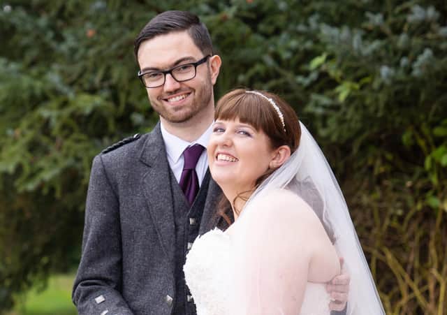 Lauren and Ruairidh Saunders. Pic: Emma Gray
