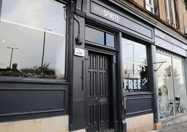 High Spirits bar - under new management for just two months and part-flooded at the busiest time of the year.