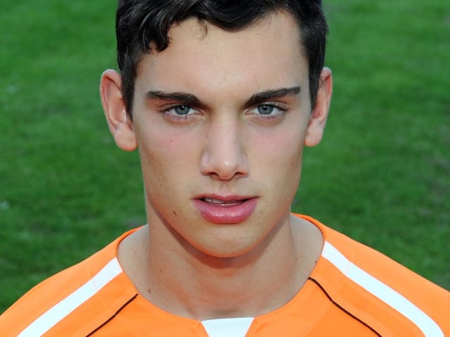 Wilson was a young defender at the Shire. Picture: Lisa Ferguson