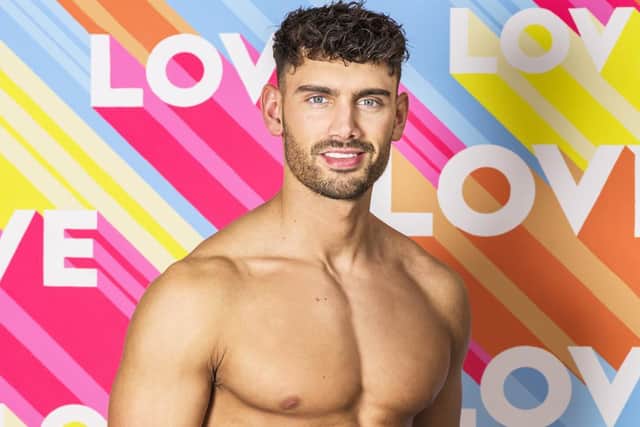 Wallace Wilson is heading into the ITV Love Island villa. Picture: Rachel Fernandes/ITVpictures