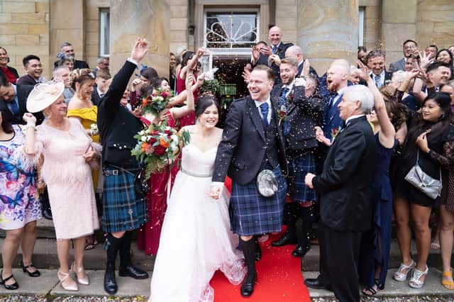 Kryssy Murphy and Brian Mitchell. Pic: Emma Gray