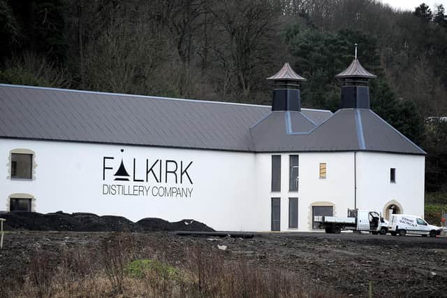 Falkirk Distillery is due to open later this year. Pic: Michael Gillen.