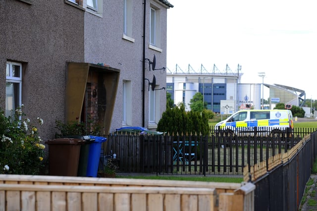 The incident happened at a property in Westfield Street in June.
