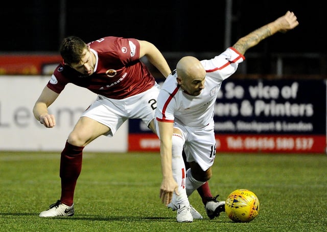 Action from Saturday's draw (Pic by Alan Murray)