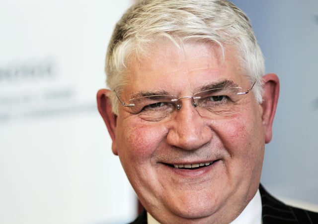 Durham Police, Crime and Victims Commissioner Ron Hogg after his acceptance ceremony at Durham County Hall. 16.5.2016. Picture by Stuart Boulton.