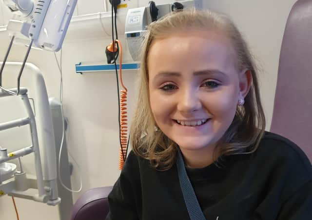 Ashlee Easton (13) has been fighting high-risk neuroblastoma since she was six. Picture: Ashlee’s Neuroblastoma Appeal Facebook page