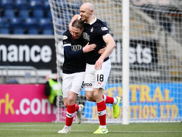 McManus is congratulated. Picture: Michael Gillen.