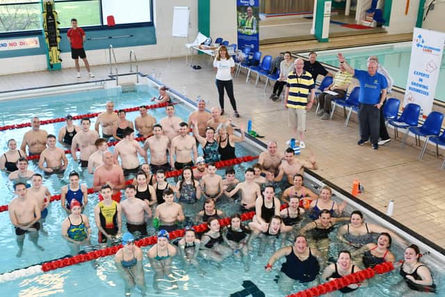 A total of 25 teams took part in the event at Grangemouth Sports Centre.  Pic: Michael Gillen