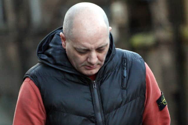 Kevin Dooley outside Stirling Sheriff Court (PICTURE: CENTRAL SCOTLAND NEWS AGENCY)