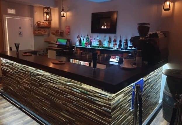 The bar area at Taste Smokehouse Bar/Grill in Falkirk. Picture: Michael Gillen