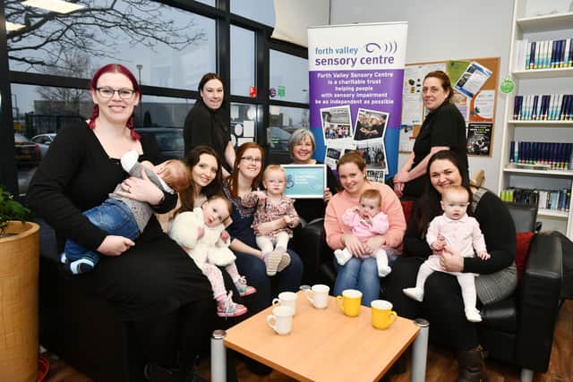 Forth Valley Sensory Centre has become the first organisation in the Forth Valley area to sign up to the Breastfeeding Friendly Scotland Scheme. Pic: Michael Gillen