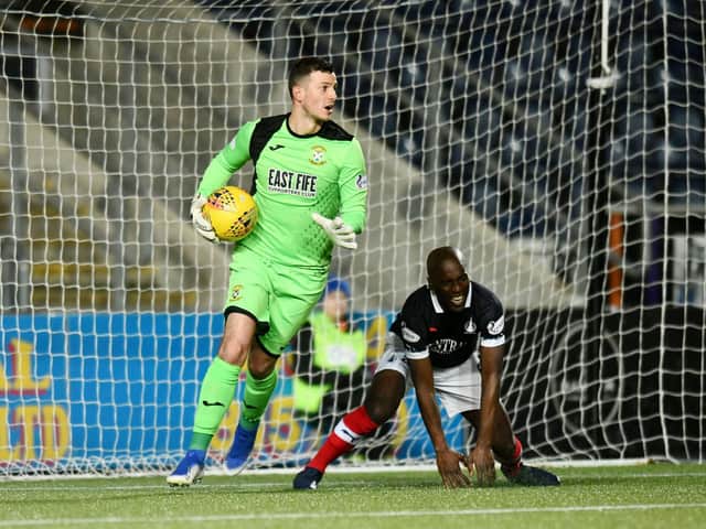 The win takes the Bairns to within one point of league leaders Raith Rovers