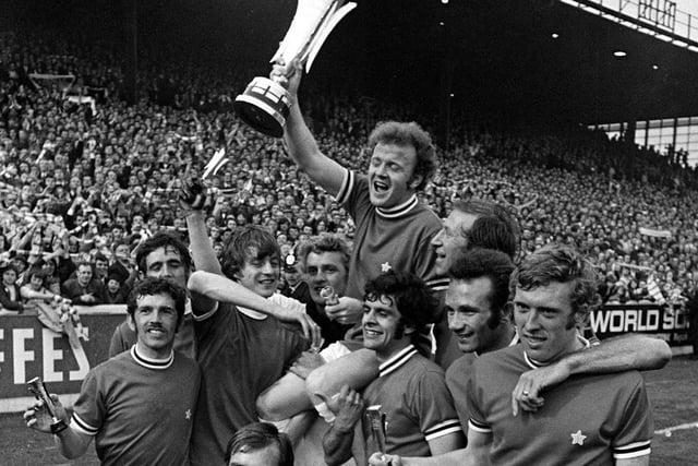 "When I got that trophy in my hands, everything suddenly became worthwhile again. Gone was the feeling of frustration and despair we at Elland Road have felt so often. In its place was a sense of pride," said captain Billy Bremner.