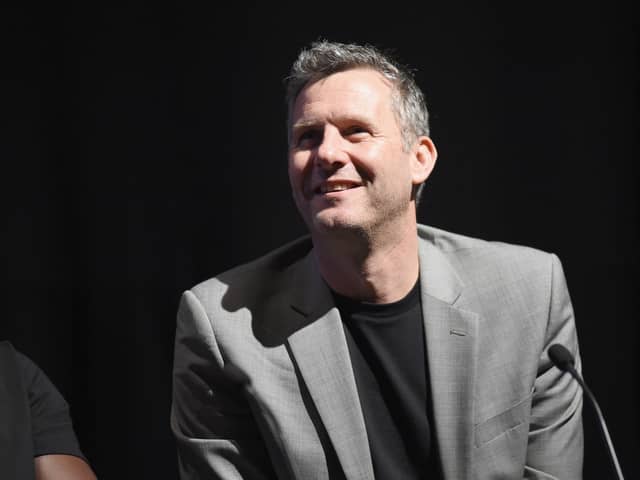 LONDON, ENGLAND - APRIL 09:  Comedian Adam Hills (Photo by Tabatha Fireman/Getty Images)